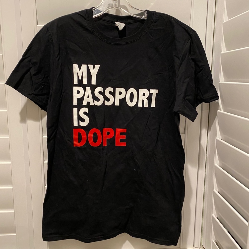 My passport is DOPE!